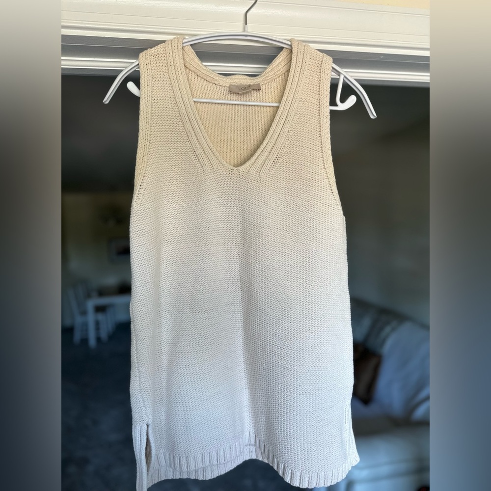 Loft Cotton Knit Top